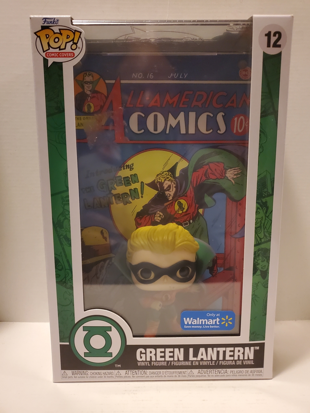 Funko Pop! Comic Covers Green Lantern 12 DC Comics Exclusive Brand New Unopened